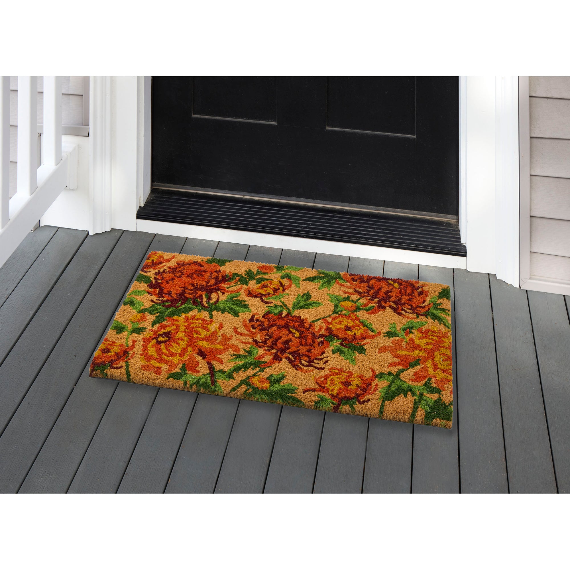 Chrysanthemum Doormat
