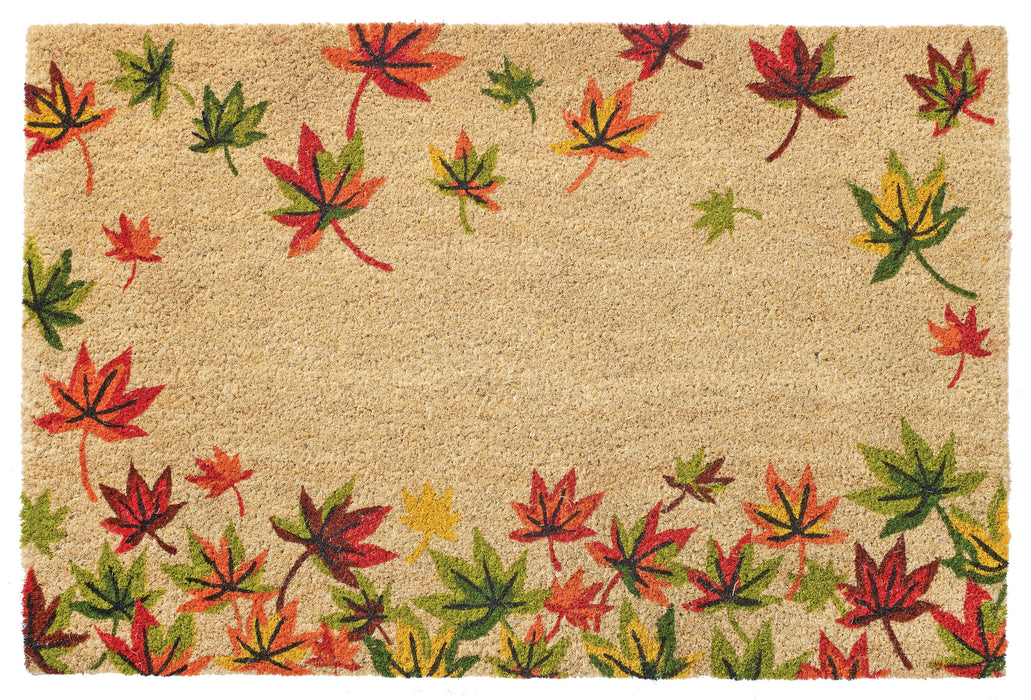 Falling Leaves Border Doormat