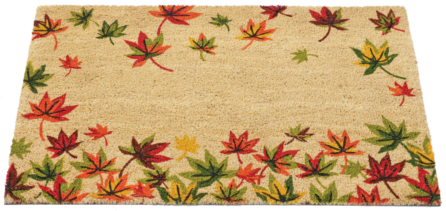 Falling Leaves Border Doormat