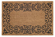 Personalized English Ironwork Border Printed Coir Doormat 24x36