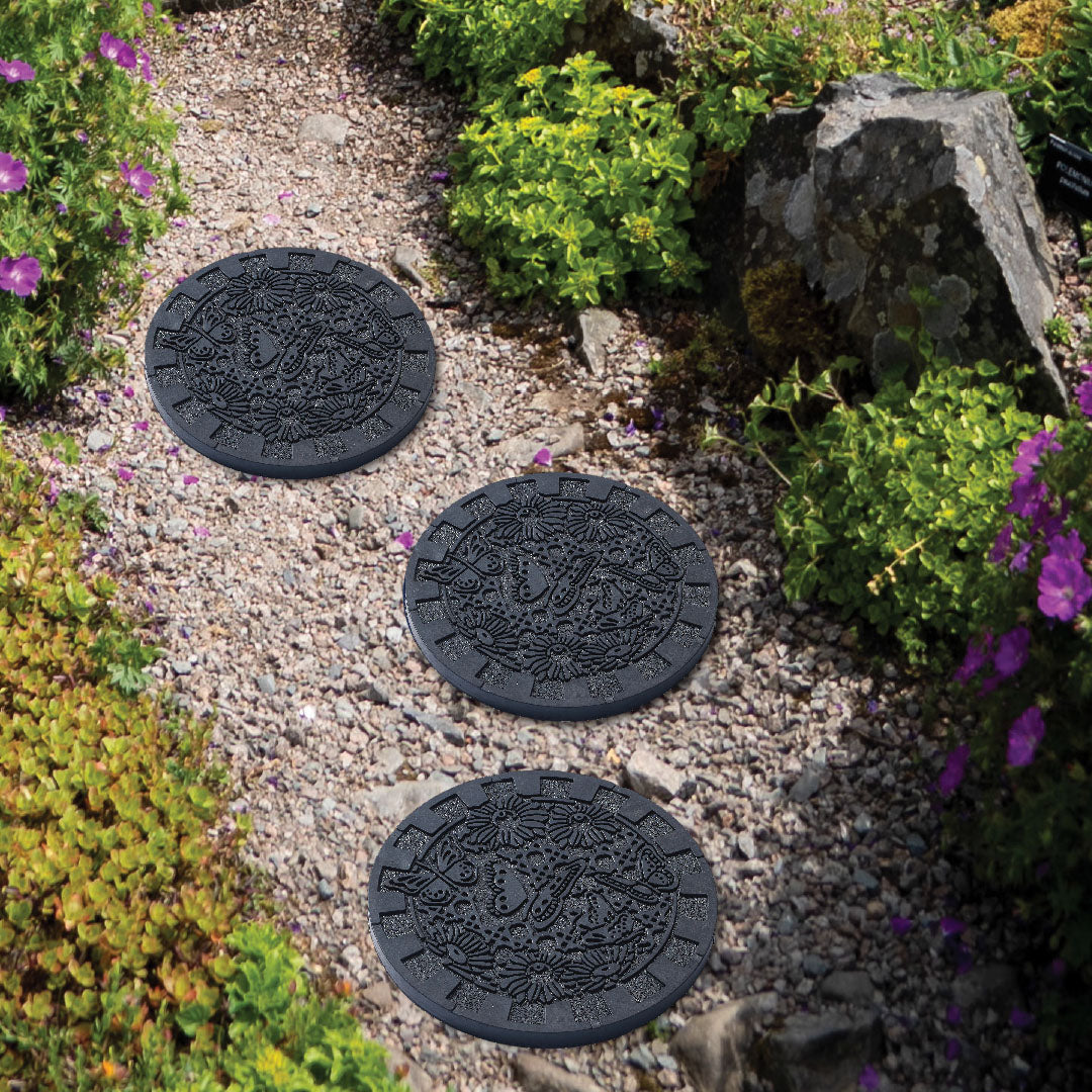 Butterflies Deluxe Stepping Stone (Set of 3)