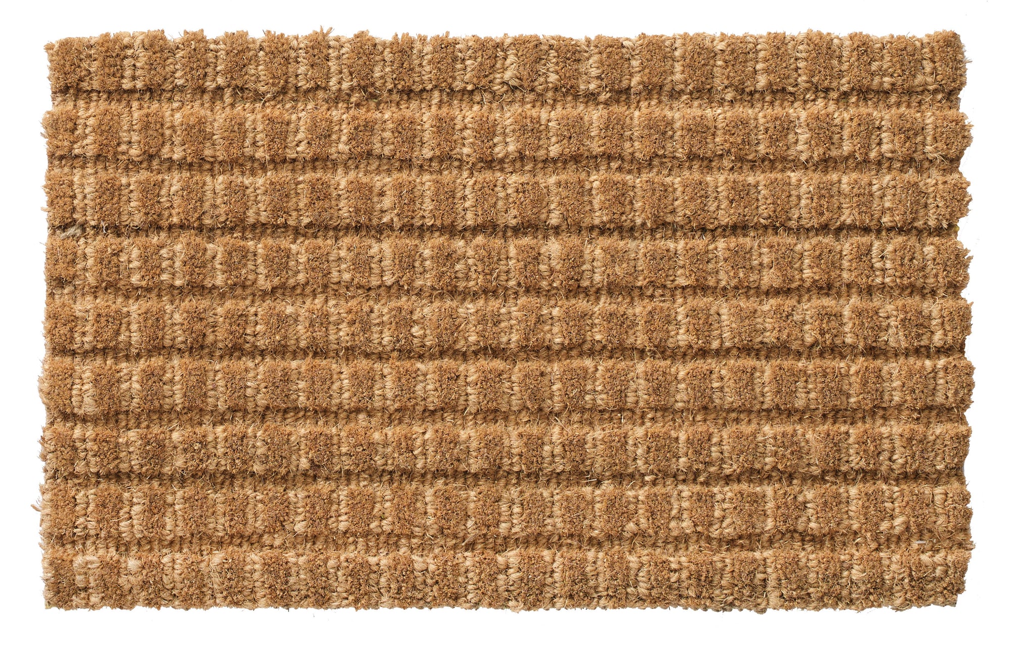 Rockport Powerloom Natural Fiber Coir Welcome Doormat 18x30