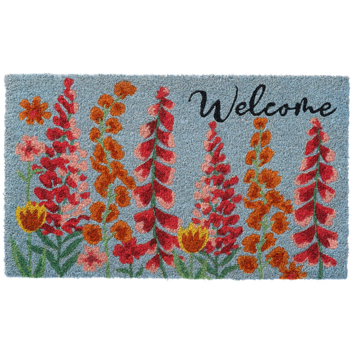 Flower Garden Welcome Doormat