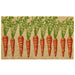 Carrots Natural Fiber Printed Coir Doormat 18x30